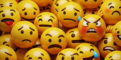 negative emotions vocabulary